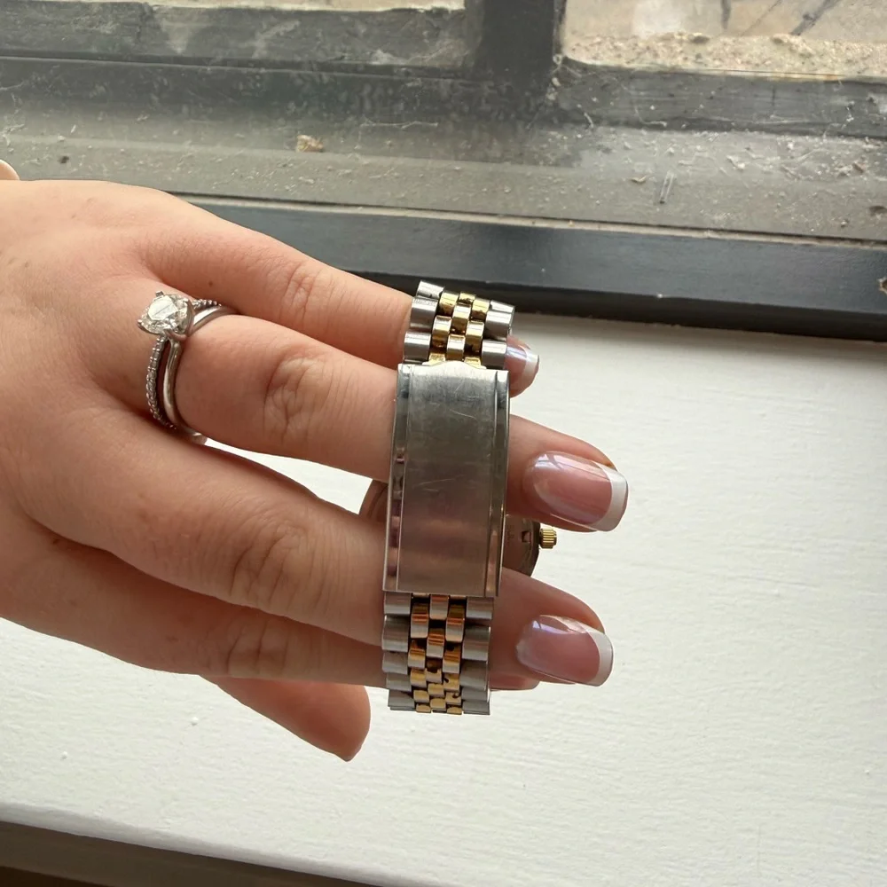 Vintage Bulova Marine Star Two-Tone Day Date Watch – Parts / Repair - Picture 9 of 9